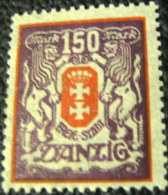 Danzig 1923 Arms 100m - Mint - Neufs