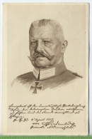 Hindenburg, Ostpreußenhilfe Um 1910/1920 Verlag:  Rotophot A.-G. Berlin, Postkarte Mit Frankatur, Mit Stempel , - Delitzsch