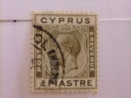 CHYPRE CYPRUS 1924 - 28 King George V Yvert & Tellier Nº 88 º FU - Chipre (...-1960)