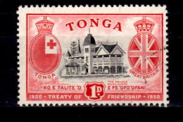 Tonga 1951 1d Royal Palace Issue #95 - Tonga (...-1970)