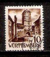 Occupation Française Würtemberg N° 16 Neuf * - Wurtemberg