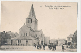 58 )) SAINT PIERRE LE MOUTIER   Eglise Du XII Eme Siècle  201 - Saint Pierre Le Moutier