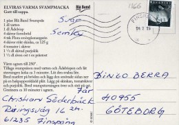 676 - Postal Finspanc 1994  Suecia - Briefe U. Dokumente