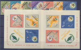 Burundi - 161/167 + BL9/9A - Coopération Internationale - 1965 - MNH - Neufs