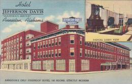 Alabama Anniston Hotel Jefferson Davis - Altri & Non Classificati