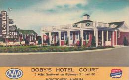 Alabama Montgomery Dobys Hotel Court - Montgomery