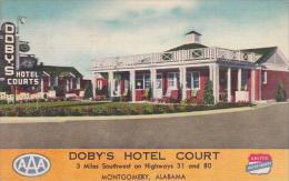 Alabama Montgomery Dobys Hotel Court - Montgomery