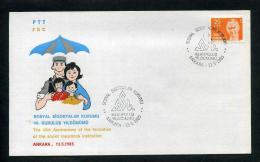 TURKEY 1985 FDC - The 40th Anniversary Of The Formation Of The Social Insurance Institution, Ankara, May 13 - FDC