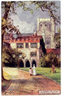 The Deanery, Winchester Csthedral - Artist Signed Jotter - Winchester