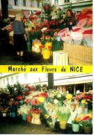 06 NICE MARCHE 2 VUES/ 1 CARTE - Markets, Festivals