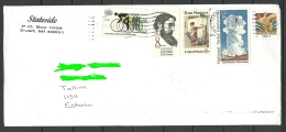 USA 2012 Letter To Estonia Estland Estonie - 3c. 1961-... Briefe U. Dokumente