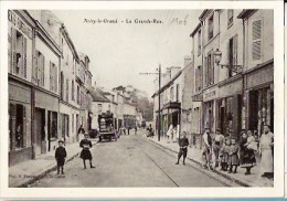 Noisy Le Grand-la Grande Rue-carte Publicité-repro -cpm - Noisy Le Grand