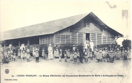 AFRIQUE EQUATORIALE FRANCAISE - CONGO FRANCAIS - BRAZZAVILLE - ALIMA Mission De Saint François Maison Des Françiscaines - Brazzaville