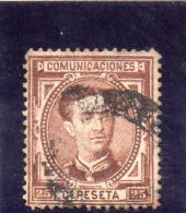 ESPAGNE 1876 O - Usados