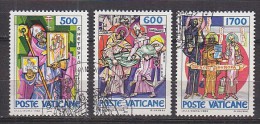 Z1982 - VATICANO SASSONE N°770/72 - VATICAN Yv N°770/72 - Usados