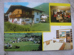 Austria - Tirol - Ried Im Zillertal - Gästehaus  Eberharter  Advertising Card  D107746 - Zillertal