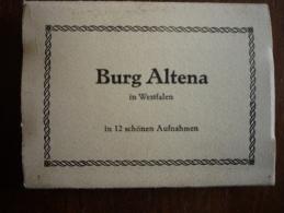 Allemagne ( Burg Altena ) In Westfalen - In 12 Schonen Aufnahmen 6 X 9 ( 12 Scann ) - Altena