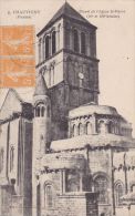 Cp , 86 , CHAUVIGNY , Chevet De L'Église Saint-Pierre (XIe Et XIIe S.) - Chauvigny