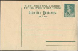 YUGOSLAVIA - JUGOSLAVIA - PS Mi. P124 C  - TITO - HRVATSKA - 1949 - Postal Stationery