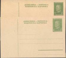 YUGOSLAVIA - JUGOSLAVIA - PS Mi. P136 - TITO + COLOR - 1952 - Postal Stationery