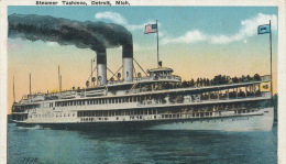 ( CPA ÉTATS UNIS )  DETROIT  /  MICHIGAN  /  Steamer Tashmoo  - - Detroit