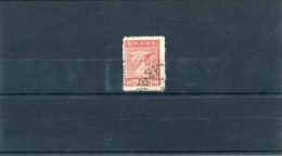 Greece- "Lithographic" 10l. Period D Stamp, Cancelled W/ "Til. Gr. Pylou -?.2.1924" Telegraphic Postmark - Telegraphenmarken