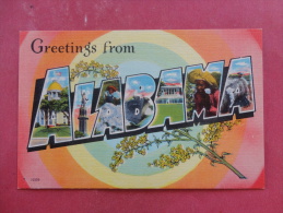 Greetings From  - Alabama    Not Mailed ---  Ref  1043 - Autres & Non Classés