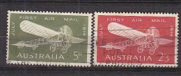 PGL BP024 - AUSTRALIE AUSTRALIA AERIENNE Yv N°12/13 - Used Stamps