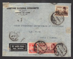EGYPTE 1953 Usages Courants Obl. S/Lettre Entiére - Storia Postale