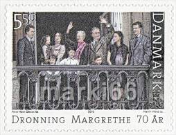 Denmark - 2010 - 70 Years Of Queen Margrethe II - Mint Booklet Stamp - Neufs