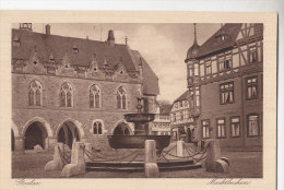 Goslar, Marktbrunnen, Um 1915 - Goslar