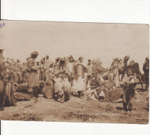 Carte Postale Photo De HOMS (Syrie) Arabische Kaufleute - MARCHE - Marchand-Commerçant Arabe- - Syrien