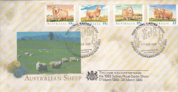 Australia 1989 Royal Easter Show Sydney, Commemorative Cover - Lettres & Documents