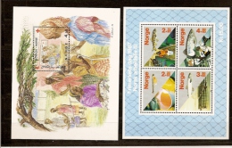 Norvège Norge Norway 1987  Yvertn° Bloc  7 Et 8 *** MNH Cote 16 Euro - Blocks & Sheetlets