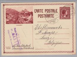 Luxemburg Bildpostkarte 1932-09-21 Ettenbrück(Vianden) - Stamped Stationery