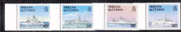 Tristan Da Cunha 1994 Royal Navy Warships MNH - Tristan Da Cunha