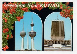 REF 129 : CPSM Greetings From Kuwait - Koeweit