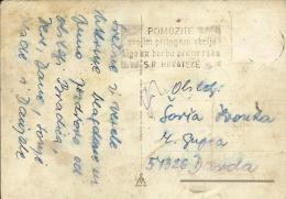 Help Your Contribution Action Of The League Against Cancer, Yugoslavia (easter Postcard) - Covers & Documents