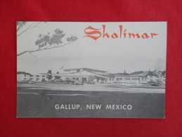 Gallup NM  Shalimar    Not Mailed -----------ref 1050 - Andere & Zonder Classificatie