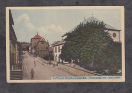 CPA - KIRCHHEIMBOLANDEN - Luftkurort - Amtsstrasse Mit Paulskirche - Georg Butz éditeur - Kirchheimbolanden