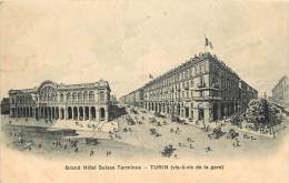 TURIN    GRAND HOTEL TERMINUS - Cafés, Hôtels & Restaurants