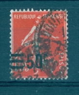 VARIÉTÉS FRANCE 1926 / 1927  N° 225  SEMEUSE 1 F 05  SURCHARGE  = 50 C   OBLITÉRÉ DOS CHARNIÈRE - Gebraucht