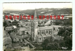 65 - GALAN - Vue Aérienne Sur L'église - Dos Scanné - Galan