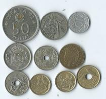 Lot Monnaie Espagne - 50 Pesetas