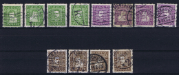 Denmark, 1924, Mi 131-142 Used - Oblitérés