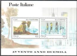 Italy 2000 Art Painting Gemalde Michel Bl.23 MNH (**) - Blocs-feuillets