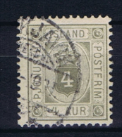 Iceland 1900 Dienst  , Mi 9  Used - Dienstzegels