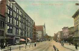 210267-New York, Utica, Genesee Street From Canal Bridge, Utica Paper Co - Utica