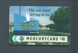 UK  -  Magnetic Phonecard/Mercurycard As Scan - [ 4] Mercury Communications & Paytelco