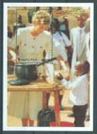 Burkina Faso - 1998 Princess Diana Block (1) MNH__(TH-1015) - Burkina Faso (1984-...)
